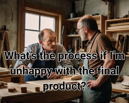 What’s the Process if I’m Unhappy with the Final Product? | Mornington, Australia Guide