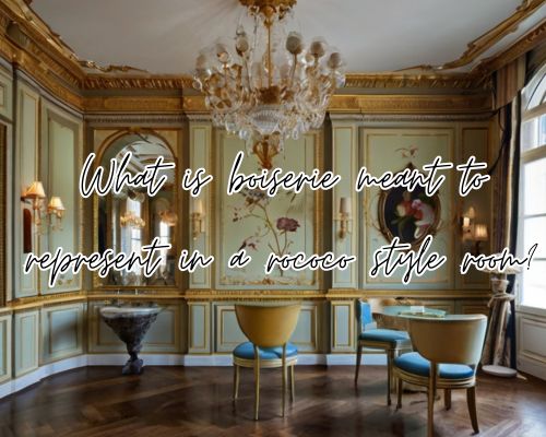 A boiserie representation