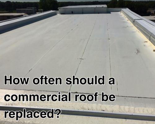 Bright white reflective roofing.