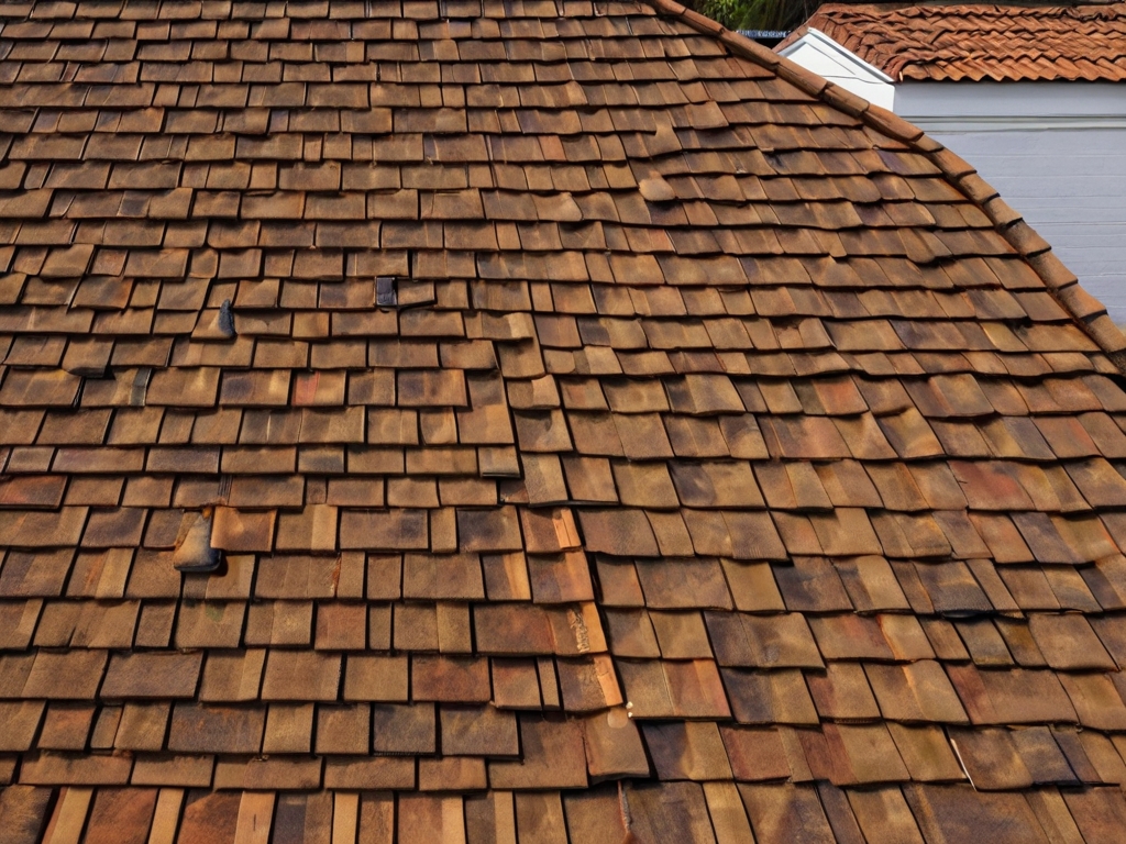 Freshly done roof with no gaps.