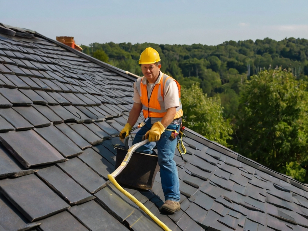 roofer on work