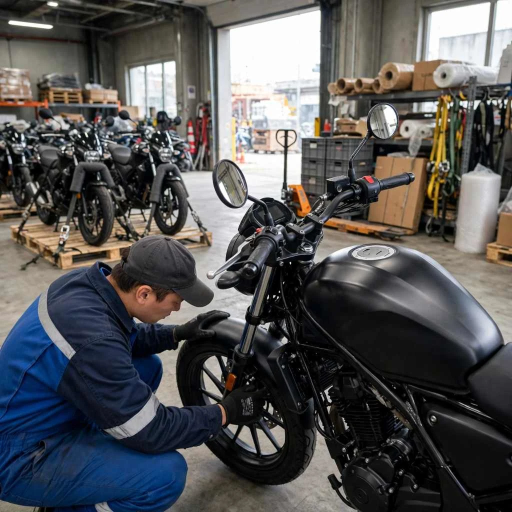 Motorcycle Delivery Inspection